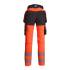 Pantalon de Travail Haute Visibilité Rocket - Taille 36 - Orange Fluo - Résistant et Confortable - D-Work
