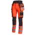 Pantalon de Travail Haute Visibilité Rocket - Taille 48 - Orange Fluo - Résistant et Confortable - D-Work