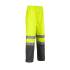 Pantalon de Travail Haute Visibilité Griffis - Taille 4XL - Jaune Fluo - Résistant et Confortable - D-Work