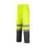 Pantalon de Travail Haute Visibilité Griffis - Taille L - Jaune Fluo - Résistant et Confortable - D-Work