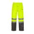 Pantalon de Travail Haute Visibilité Griffis - Taille L - Jaune Fluo - Résistant et Confortable - D-Work