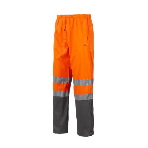 Pantalon de Travail Haute Visibilité Griffis - Taille XXL - Orange Fluo - Résistant et Confortable - D-Work