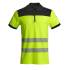 Polo de Travail Haute Visibilité Mars - Taille M - Jaune Fluo- Résistant et Confortable - D-Work
