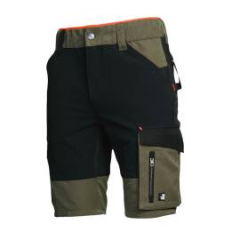 Bermuda de Travail Lanne - Taille 36 - Kaki - Résistant et Confortable - D-Work