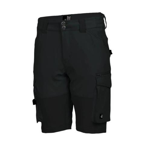 Bermuda de Travail Femme Diana - Taille 40 - Noir - Résistant et Confortable - D-Work