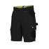 Bermuda de Travail Hugues - Taille 38 - Noir - Résistant et Confortable - D-Work