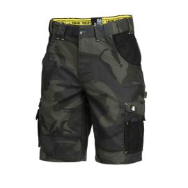 Bermuda de Travail Hugues - Taille 52 - Woodland - Résistant et Confortable - D-Work