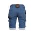 Bermuda de Travail Bolt - Taille 44 - Bleu - Résistant et Confortable - D-Work