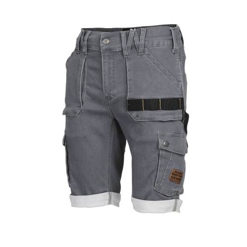 Bermuda de Travail Bolt - Taille 44 - Gris - Résistant et Confortable - D-Work