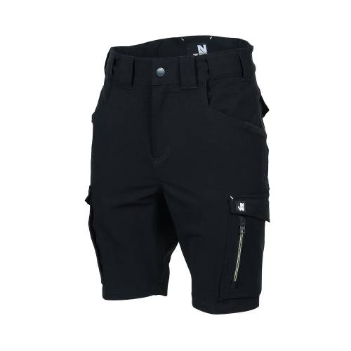 Bermuda de Travail Stan - Taille 50 - Noir - Résistant et Confortable - D-Work