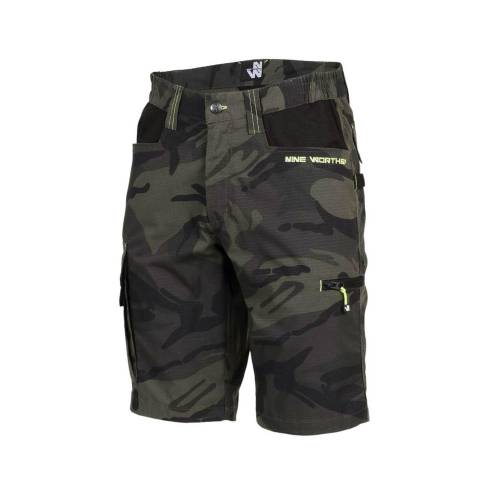 Bermuda de Travail Jack - Taille 50 - Woodland - Résistant et Confortable - D-Work