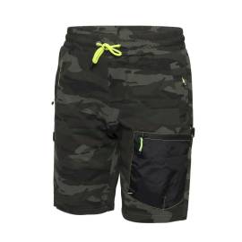 Bermuda de Travail Greg - Taille XXL - Woodland - Résistant et Confortable - D-Work