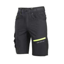 Bermuda de Travail Horn - Taille 50 - Gris/Vert - Résistant et Confortable - D-Work