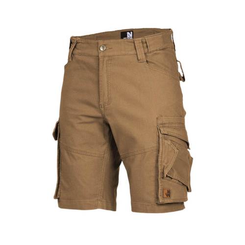 Bermuda de Travail Mayer - Taille 54 - Camel - Résistant et Confortable - D-Work