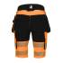 Bermuda de Travail Haute Visibilité Gala - Taille 56 - Orange Fluo - Résistant et Confortable - D-Work