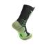 Lot de 2 Paires de Chaussettes de Travail Agassy - Taille 39/42 - Noir/Vert - Résistant et Confortable - D-Work