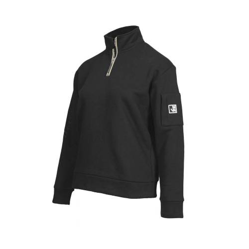 Sweat de Travail Femme Letty - Taille M - Noir - Résistant et Confortable - D-Work