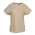 T-Shirt Manches Courtes de Travail Femme Ludi - Taille XL - Crème - Résistant et Confortable - D-Work