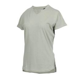 T-Shirt Manches Courtes de Travail Femme Blair - Taille L - Amande - Résistant et Confortable - D-Work