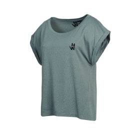 T-Shirt Manches Courtes de Travail Femme Albury - Taille 3XL - Eucalyptus - Résistant et Confortable - D-Work