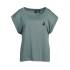 T-Shirt Manches Courtes de Travail Femme Albury - Taille S - Eucalyptus - Résistant et Confortable - D-Work