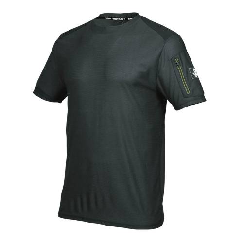 T-Shirt Manches Courtes de Travail Jim - Taille XL - Anthracite - Résistant et Confortable - D-Work