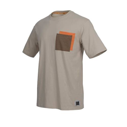 T-Shirt Manches Courtes de Travail Jaspe - Taille 3XL - Sable - Résistant et Confortable - D-Work