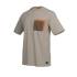 T-Shirt Manches Courtes de Travail Jaspe - Taille M - Sable - Résistant et Confortable - D-Work