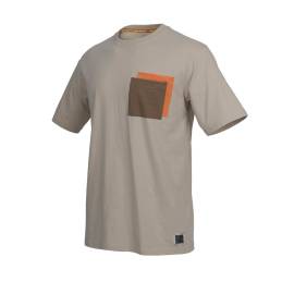 T-Shirt Manches Courtes de Travail Jaspe - Taille M - Sable - Résistant et Confortable - D-Work