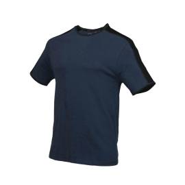 T-Shirt Manches Courtes de Travail Andy - Taille XXL - Marine - Résistant et Confortable - D-Work