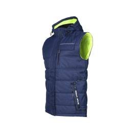 Parka Sans Manches de Travail Maximy - Taille L - Marine - Résistant et Confortable - D-Work