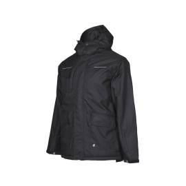 Parka de Travail Mermoz - Taille XL - Noir - Résistant et Confortable - D-Work