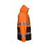 Parka Haute Visibilité de Travail Wellington - Taille 3XL - Orange Fluo - Résistant et Confortable - D-Work