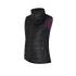 Doudoune Sans Manches de Travail Femme Constance - Taille M - Noir/Fuchsia - Résistant et Confortable - D-Work