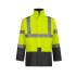 Veste de Travail Haute Visibilité Bandit - Taille M - Jaune Fluo - Résistant et Confortable - D-Work