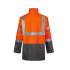 Veste de Travail Haute Visibilité Bandit - Taille XL - Orange Fluo - Résistant et Confortable - D-Work