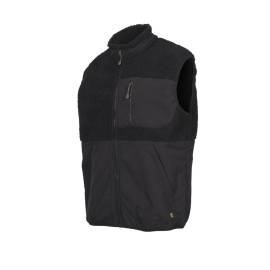 Polaire Sans Manches de Travail Olmi - Taille 3XL - Noir - Résistant et Confortable - D-Work