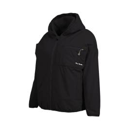 Polaire de Travail Réversible Femme Muna - Taille L - Noir - Résistant et Confortable - D-Work