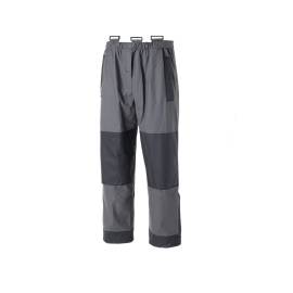 Pantalon de Pluie de Travail Piranha - Taille 4XL - Gris/Noir - Résistant et Imperméable - D-Work
