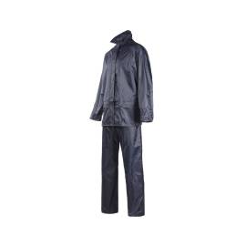 Ensemble de Pluie Rainy - Taille S - Marine - Imperméable et Confortable - D-Work