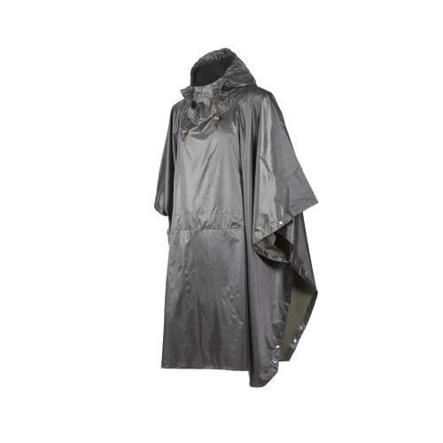 Poncho de Pluie de Travail Poncho - Taille TU - Olive - Résistant et Imperméable - D-Work