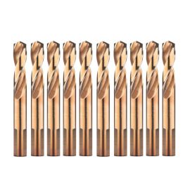 Foret Hélicoïdal HSS Cobalt 3,5 mm - Tige 3 Pans Extra-Courte DIN 1897 PZ - Longueur Totale 52 mm - ALPEN-MAYKESTAG