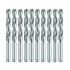 10 Forets Hélicoïdaux HSS DIN 338 RN - Aciers Carbone et Alliés 118° D. 5.56 x Lt. 93 x Lu. 57 x Q. 5.56 mm x Z2 - Diamwood