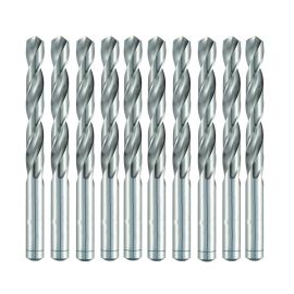 10 Forets Hélicoïdaux HSS DIN 338 RN - Aciers Carbone et Alliés 118° D. 2.3 x Lt. 53 x Lu. 27 x Q. 2.3 mm x Z2 - Diamwood