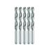 5 Forets Hélicoïdaux HSS DIN 338 RN - Aciers Carbone et Alliés 118° D. 10.72 x Lt. 142 x Lu. 94 x Q. 10.72 mm x Z2 - Diamwood
