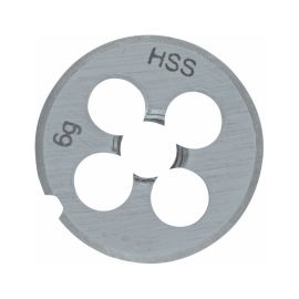 Filière Métrique ISO DIN 13 HSS - Aciers 850 N/mm_ M10 x 1.5 x D. 25 x Ht. 9 mm x Z4 - Diamwood