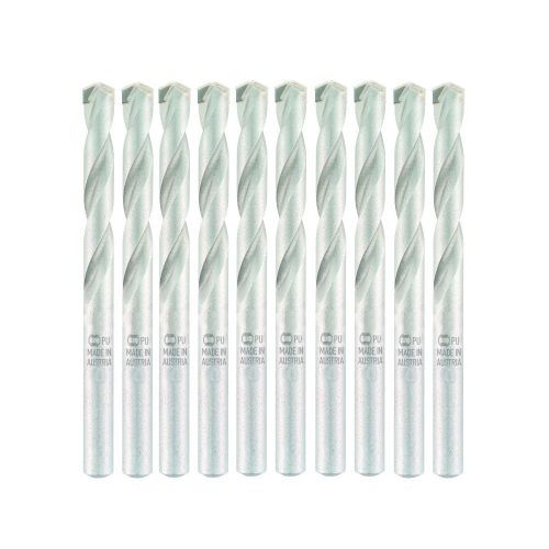 10 Forets à Pierre en Carbure DIN ISO 5468 Long Life 130° D. 12 x Lt. 150 x Lu. 90 x Q. 10 mm x Z2 - Diamwood