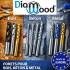 Foret Multi-Matériaux HM Court - Pierre, Métal, Bois, Plastiques 120° D. 12 x Lt. 150 x Lu. 90 x Q. 10 mm x Z2 - Diamwood