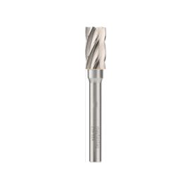 Fraise Rotative Carbure Tungstène Cylindrique avec Coupe Frontale - Aluminium D. 10 x Lt. 65 x Lu. 20 x Q. 6 mm - Diamwood