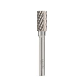 Fraise Rotative HM Tige Cylindrique sans Coupe Frontale - Inox D. 12 x Lt. 70 x Lu. 25 x Q. 6 mm - Diamwood